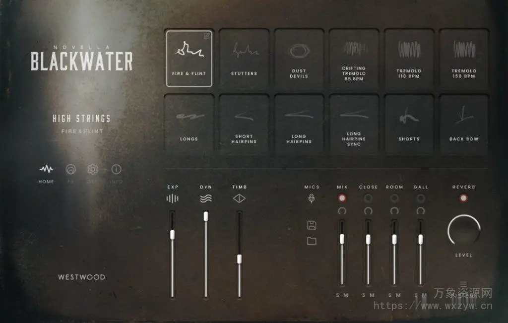 [美国风情当代西部电影综合乐器音源]Westwood Instruments Novella Blackwater [KONTAKT]（33.18GB）