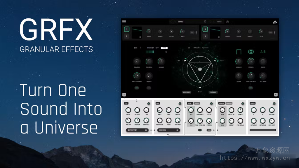 [粒子效果器]Imaginando GRFX v1.0.0 [WiN, MacOSX]（23MB+233MB）