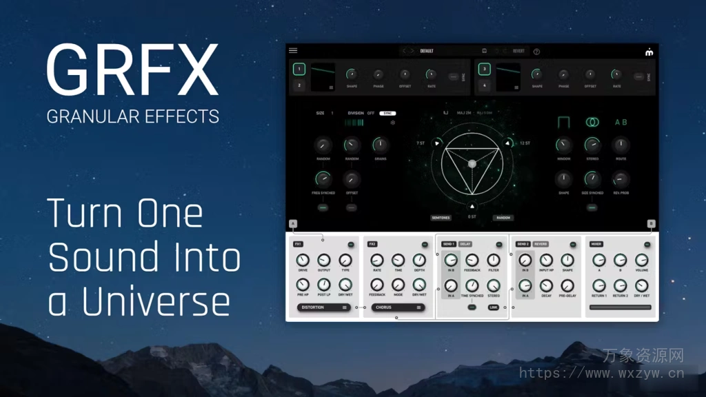 [粒子效果器]Imaginando GRFX v1.0.0 [WiN, MacOSX]（23MB+233MB）