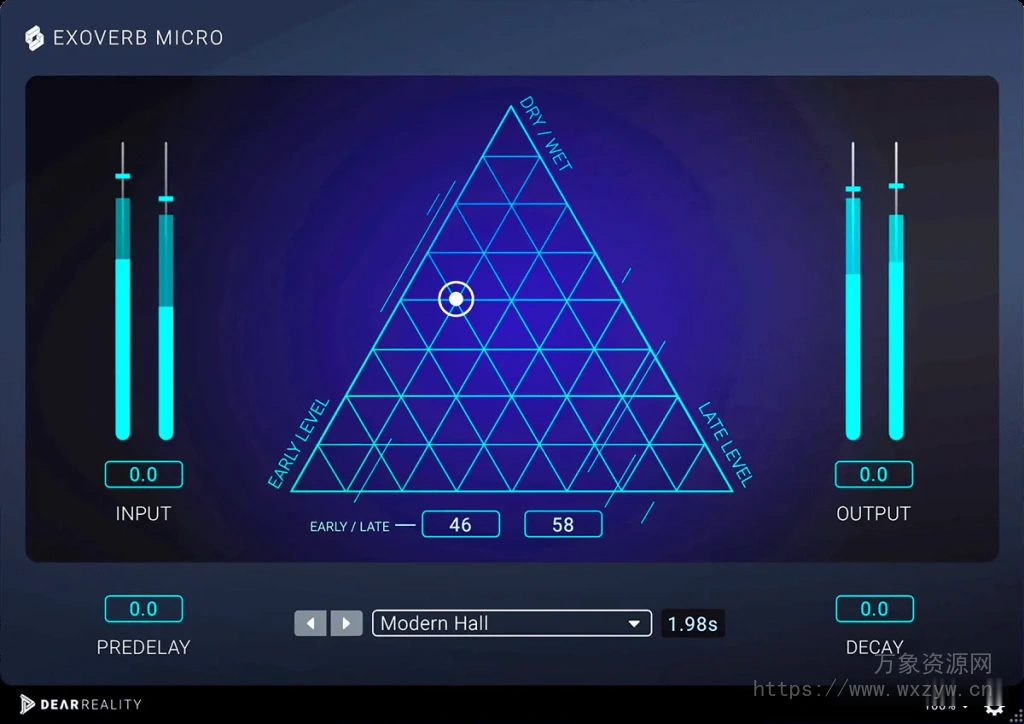 [紧凑型：三维声场空间感知混响]Dear Reality Exoverb Micro v1.3.0 [WiN, MacOSX]（244 MB）