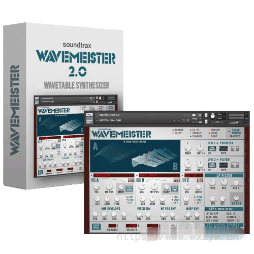 [数字波表合成器电影配乐音源]Soundtrax Wavemeister 2 [KONTAKT]（211MB）