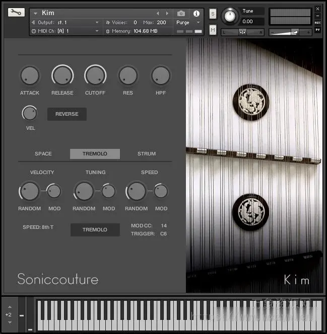 [泰国扬琴古筝音源] Soniccouture Kim [KONTAKT]（238MB）