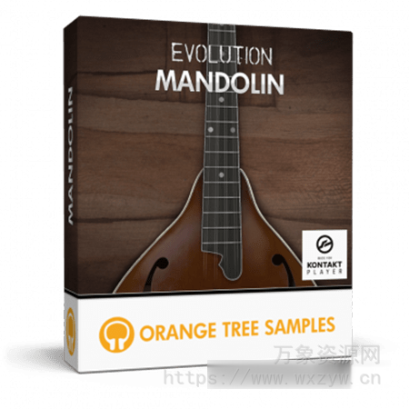 [乡村曼陀林音源]Orange Tree Samples Evolution Mandolin v1.2.5 [KONTAKT]（1.5GB）