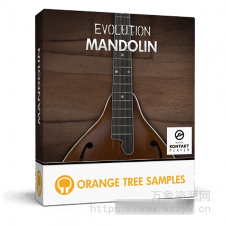 [乡村曼陀林音源]Orange Tree Samples Evolution Mandolin v1.2.5 [KONTAKT]（1.5GB）