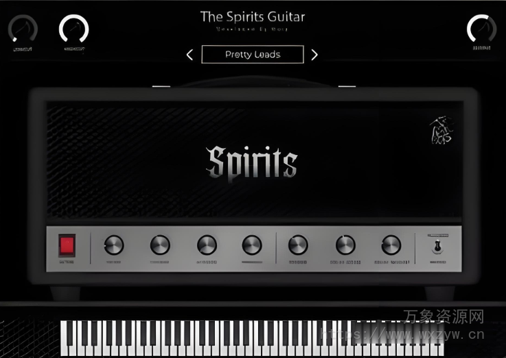 [ 吉他乐器插件]Mors Spirits Guitar Instrument Plugin v1.0.0 [WiN, MacOSX]（378MB）