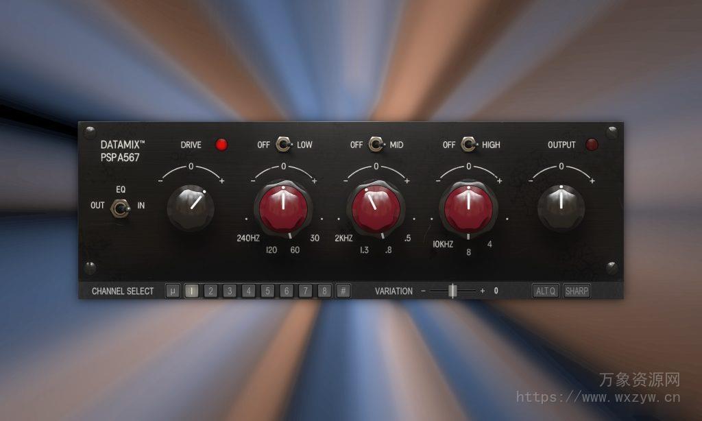 [控制台均衡器]PSPaudioware PSP Datamix A567 v1.0.0 [MacOSX]（21.71MB）