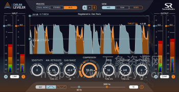 [鼓组动态处理增益效果器]Sound Radix Drum Leveler v1.2.1 v1.1.1 [WiN, MacOSX]（10.1Mb）