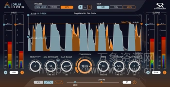 [鼓组动态处理增益效果器]Sound Radix Drum Leveler v1.2.1 v1.1.1 [WiN, MacOSX]（10.1Mb）