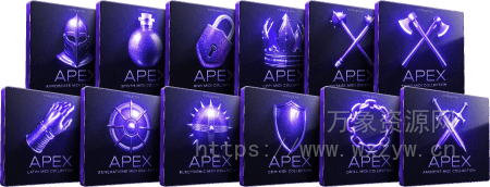 [12 个高级 MIDI 库]Cymatics APEX MIDI 2025 ULTIMATE EDITION [WAV, MiDi]（2.4GB）