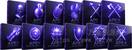 [12 个高级 MIDI 库]Cymatics APEX MIDI 2025 ULTIMATE EDITION [WAV, MiDi]（2.4GB）