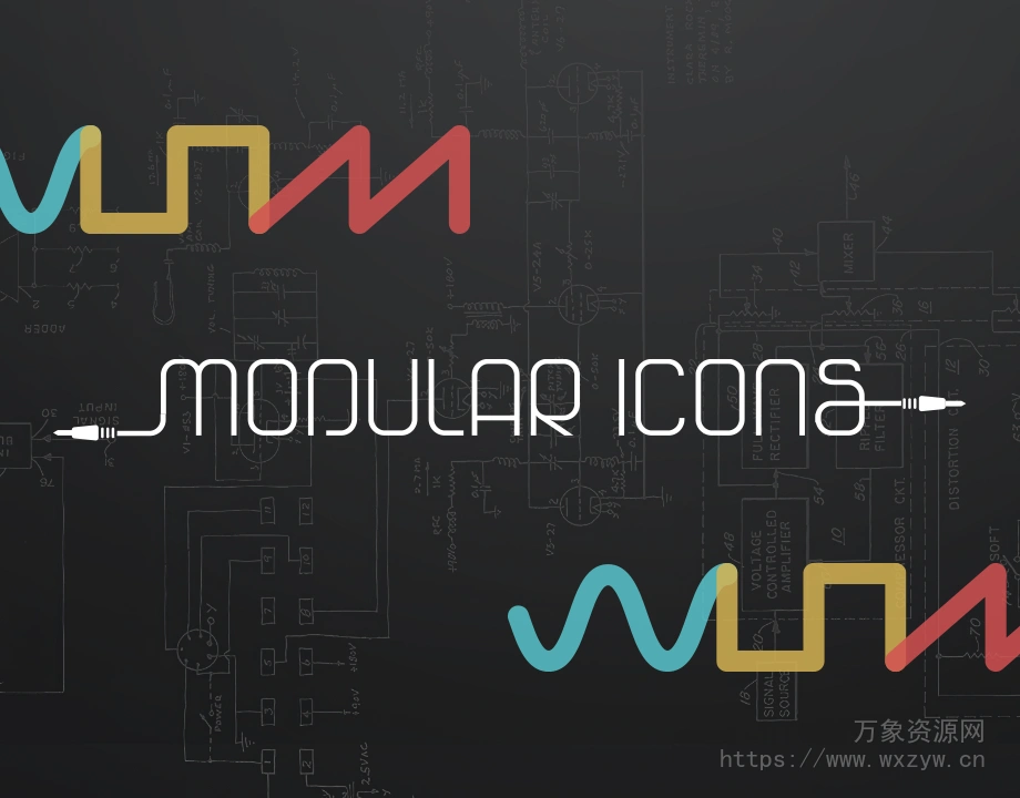 [传奇模拟之声合成器音源]Native Instruments Modular Icons v2.0.1 [KONTAKT]（3.77GB）