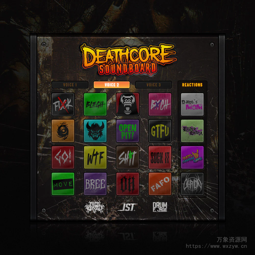 [多功能人声处理插件合集]Joey Sturgis Tones JST Deathcore Soundboard (Vocal Plugin) v1.0.0 [WiN, MacOSX]（83MB）
