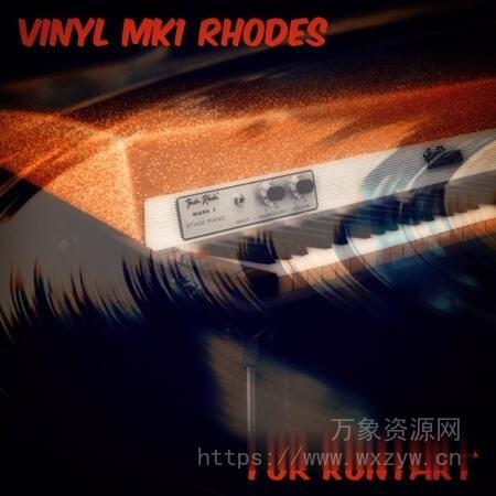 [黑胶唱片采样电钢琴音源]PastToFutureReverbs Vinyl MK1 Rhodes Electric Piano For Kontakt! [KONTAKT]（38.80MB）
