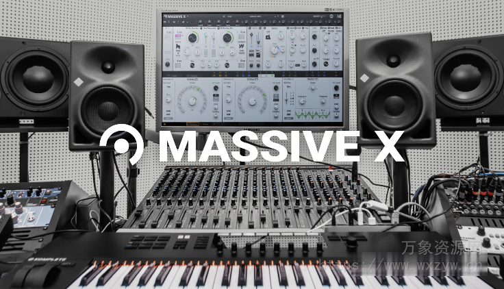 [包含最新工厂库1.5.2：下一代旗舰合成器] Native Instruments Massive X v1.5.0 [WiN, MacOSX]（1.5GB+1.16GB）