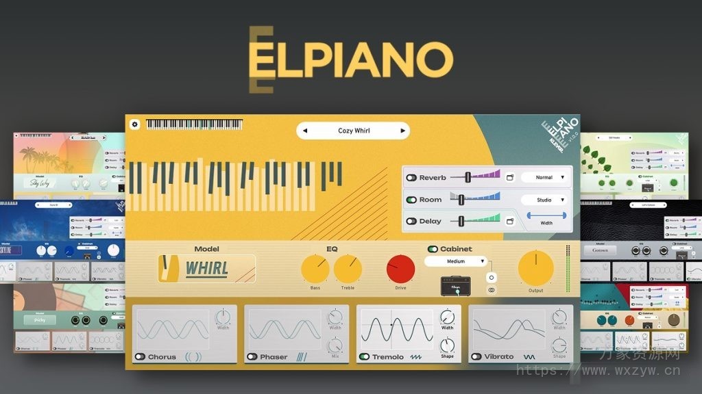 [电钢琴插件]Klevgrand Elpiano v1.0.0 [WiN]（161MB）