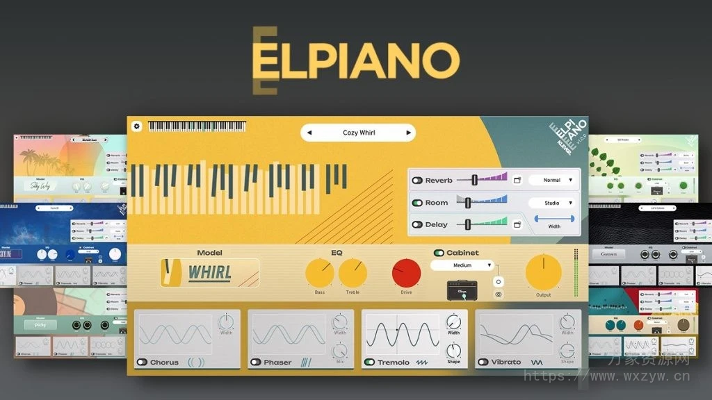 [电钢琴插件]Klevgrand Elpiano v1.0.0 [WiN]（161MB）