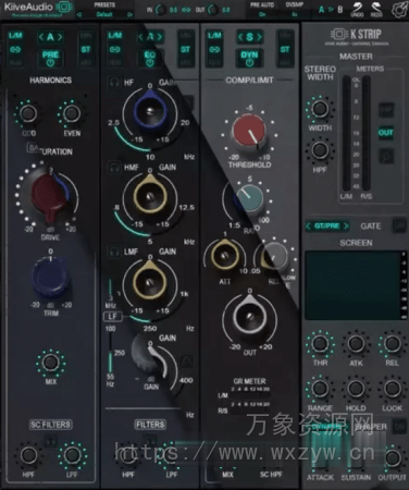 [终极三合一通道条插件]Kiive Audio KStrip v1.0.0 [WiN, MacOSX]（56MB+240MB）