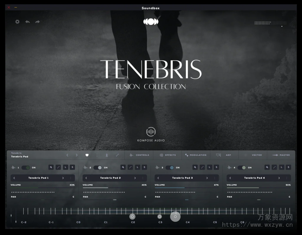 [氛围音景音源]Kompose Audio Tenebris Soundbox [KONTAKT]（206MB）