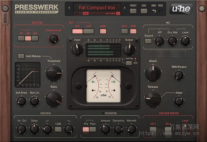 [动态处理器]u-he Presswerkm v1.1.6.16960 [WiN, MacOSX]（143MB）