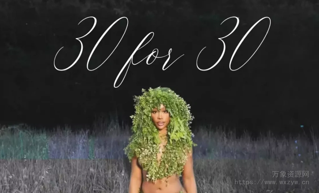 [Logic工程模板RnB]Imamusicmogul SZA 30 for 30 ft. Kendrick Lamar (Logic Pro Session)（88MB）