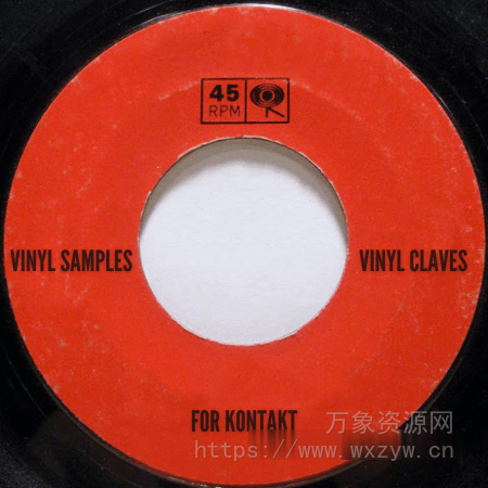 [黑胶唱片电子乐采样音源]PastToFutureReverbs Vinyl Claves For Kontakt! [KONTAKT, WAV]（7.99MB）