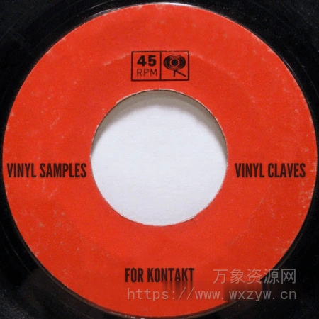 [黑胶唱片电子乐采样音源]PastToFutureReverbs Vinyl Claves For Kontakt! [KONTAKT, WAV]（7.99MB）
