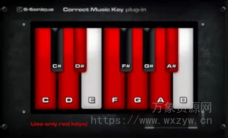 [调式矫正辅助插件]G-Sonique Correct Music Key v1.0.0 [WiN]（10.8MB）