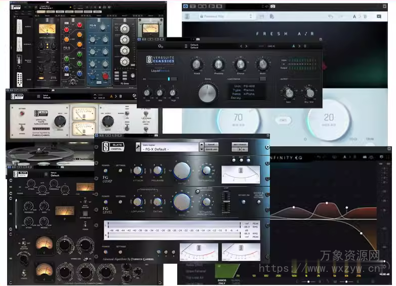 [13个板岩通道条压缩磁带混响限制器合集]Slate Digital Bundle 2024-11 [WiN]（1.22GB）