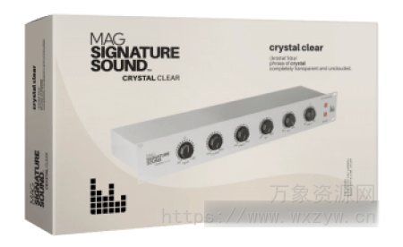 [动态增强器插件]MAG Signature Sound Crystal Clear v1.0.0 [WiN]（11.7MB）
