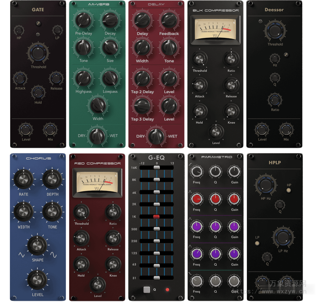 [一体式混音套件]Audio Assault Mix Locker v1.0.1 [WiN, MacOSX, LiNUX]（203MB）