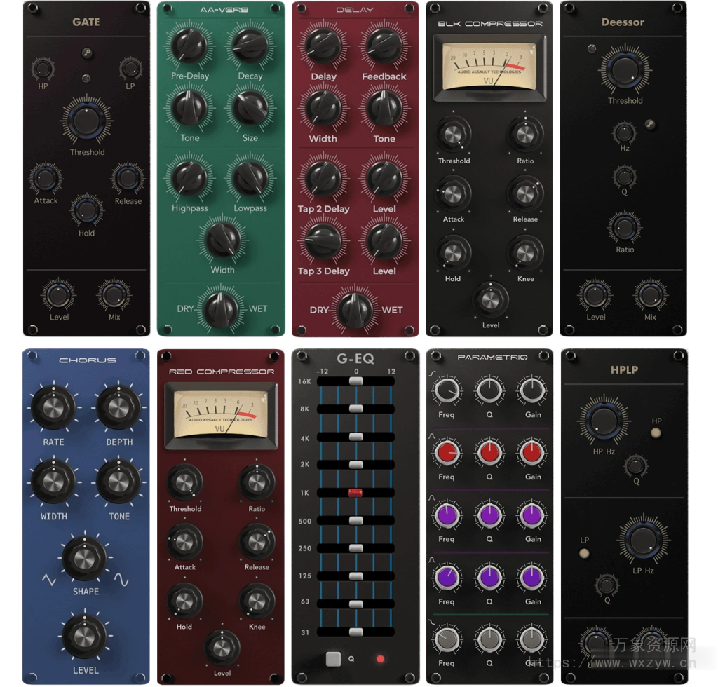 [一体式混音套件]Audio Assault Mix Locker v1.0.1 [WiN, MacOSX, LiNUX]（203MB）
