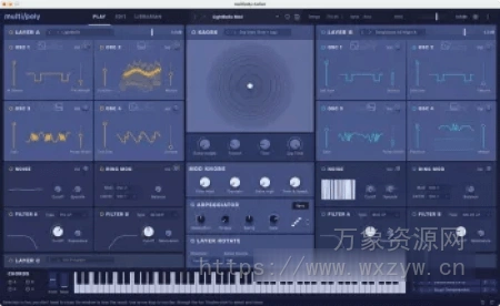 [模拟建模合成器插件]KORG Multipoly Native v1.0.2 [WiN, MacOSX]（113MB+115.6MB+138.3MB）