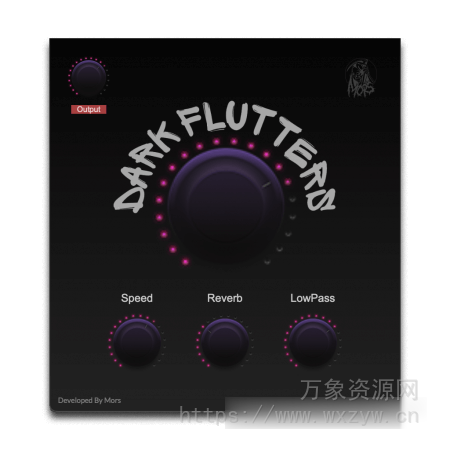 [口吃/颤音效果插件]Mors Dark Flutters (FX Plugin) v1.0.0 [WiN, MacOSX]（42MB）