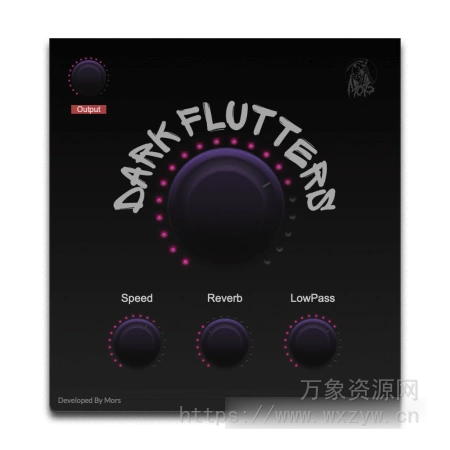 [口吃/颤音效果插件]Mors Dark Flutters (FX Plugin) v1.0.0 [WiN, MacOSX]（42MB）