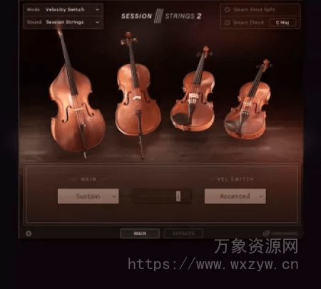 [小型弦乐合奏音源]Native Instruments Session Strings 2 v1.0.2 [KONTAKT]（10.5GB）