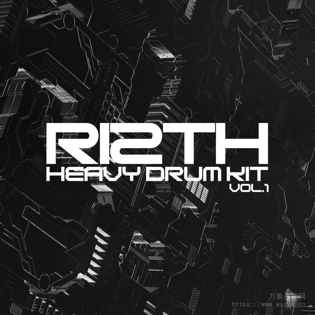 [回响重拍鼓组采样]RIZTH Sound Heavy Drum Kit Vol.1 [WAV]（134MB）