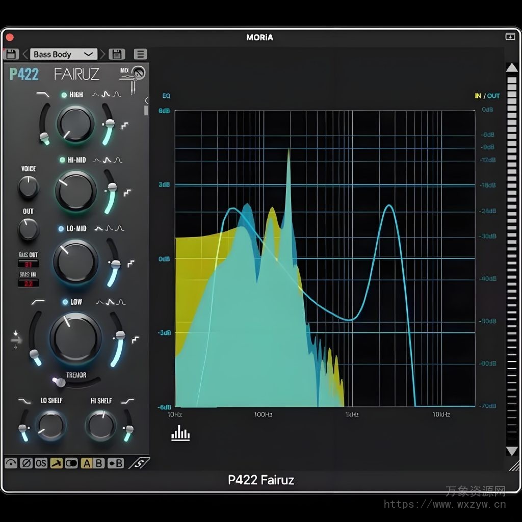 [多功能通道比例均衡器]Pulsar Modular P422 Fairuz v1.5.6 [WiN，MacOSX]（15.5MB+82.9 MB）