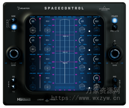 [AA插件多频段立体声增强器相位限制器]Acustica Audio Space Control 2023 [WiN，MacOSX]（16.4MB+47.44MB）