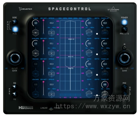 [AA插件多频段立体声增强器相位限制器]Acustica Audio Space Control 2023 [WiN，MacOSX]（16.4MB+47.44MB）