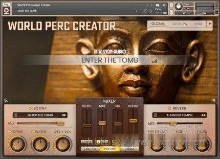 [世界打击乐音源]In Session Audio World Percussion Creator [KONTAKT]（2.81GB）