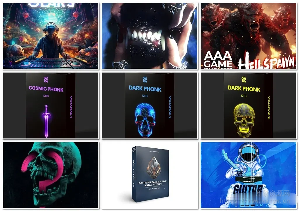 [2025 EDM多风格采样包合集]SAMPLE PACK BUNDLE 2025 [WAV, MiDi]（6GB）