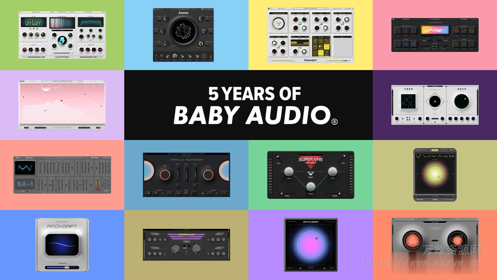[12个尖端音频完整套装]BABY Audio Plugins Bundle 2025.03.01 [WiN, MacOSX]（1.01GB+1.49GB）