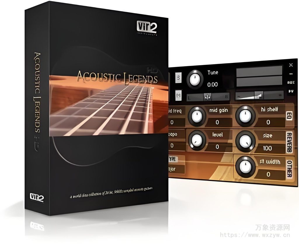 [原声吉他采样库]Vir2 Instruments Acoustic Legends HD VSTi DXi RTAS AU HYBRID DVDR D1-2-3（7.62 GB+7.51 GB+4.36 GB）