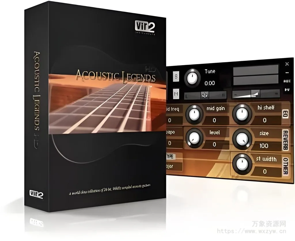 [原声吉他采样库]Vir2 Instruments Acoustic Legends HD VSTi DXi RTAS AU HYBRID DVDR D1-2-3（7.62 GB+7.51 GB+4.36 GB）