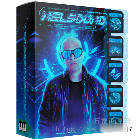 [格莱美都市音乐流派捆绑包]Midilatino The Nelsound Bundle v1.0.0 [WAV, MiDi, Synth Presets] [WiN, MacOSX]（5.58GB）
