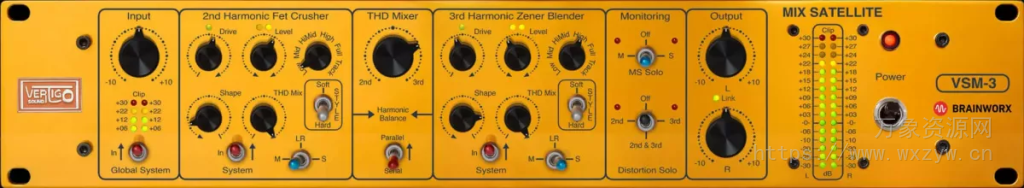 [饱和失真插件]Plugin Alliance Vertigo VSM-3 v1.10.1 [MacOSX]（18MB）