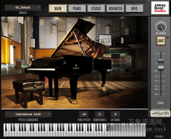 [雅马哈CFX音乐会三角钢琴]Garritan Abbey Road Studios CFX Concert Grand v1.010 HYBRID+安装方法 [WiN, MacOSX]（13.86GB）
