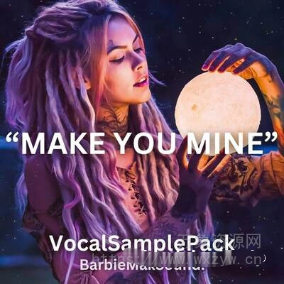 [灵魂流行RnB人声采样]Barbie Mak MAKE YOU MINE – Female Vocal Sample Pack [WAV]（192MB）
