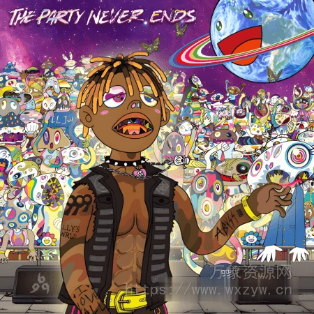 [嘻哈陷阱RnB鼓组素材]Chrome Kits [2600+] Juice WRLD The Party Never Ends Drum Kit [多格式]（361Mb）