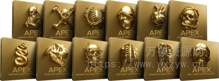 [终极APEX鼓合集]Cymatics APEX Drums ULTIMATE Edition [WAV, MiDi]（50GB+）